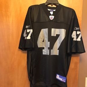 Tyrone Wheatley NFL Jersey Raiders #47